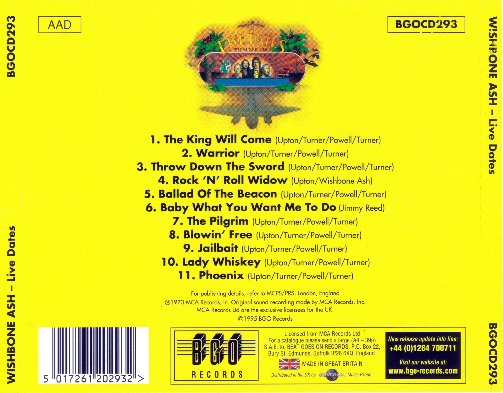 WISHBONE ASH☆Live Dates UK Pink MCA オリジナ - 通販 - toptelha.net.br